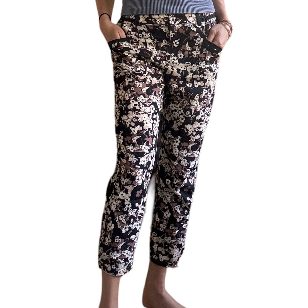 Cartonnier crop rayon pants size 4